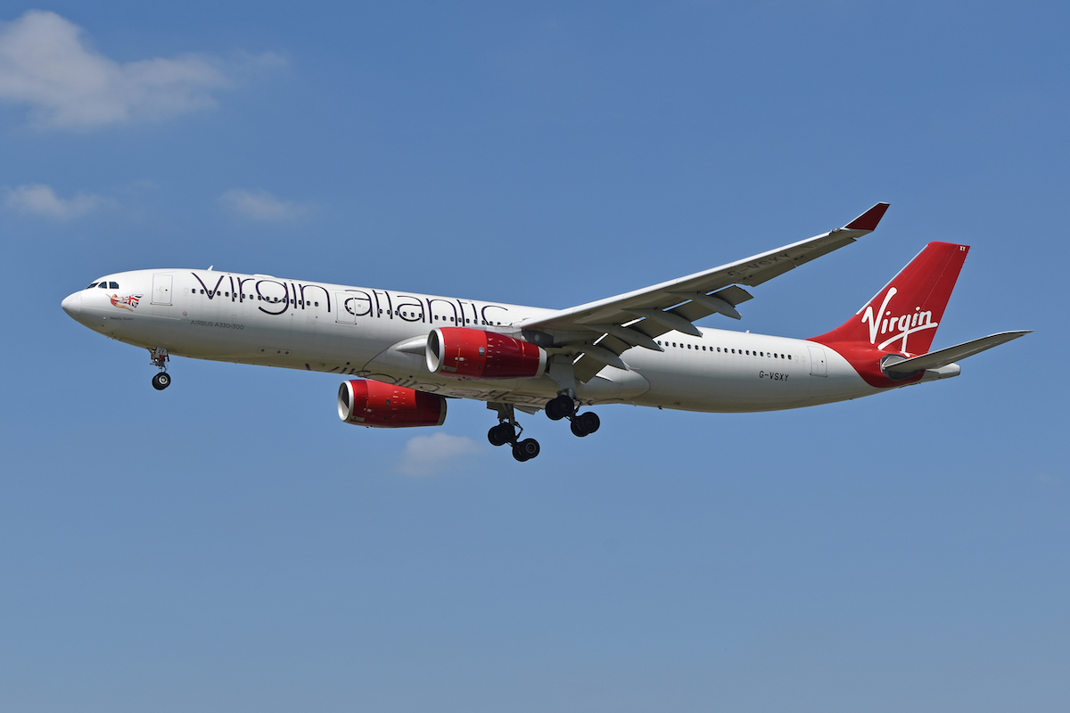 Virgin Atlantic aircraft
